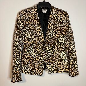 Michael Kors Cheetah blazer